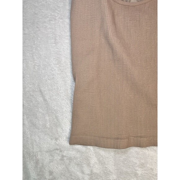 Intimately Free People Beige Ribbed Come Around Mesh Camisole XS/S Sheer Sexy - Picture 6 of 6